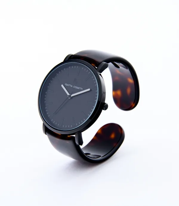 バングルウォッチ40［べっ甲カラー］ - IGATTA COLLETTI